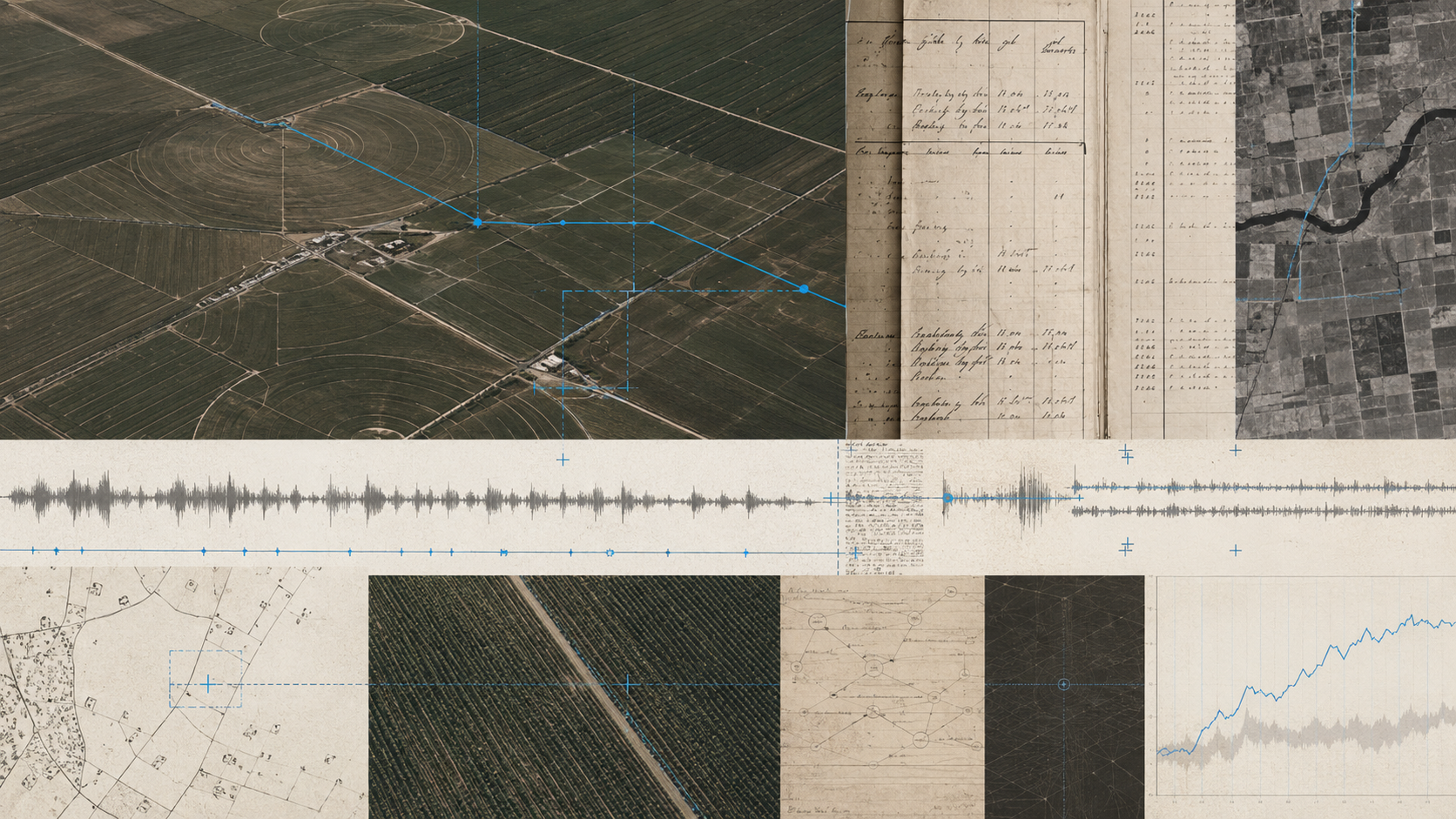 Dossier visivo di dati agricoli, contabili e di mercato